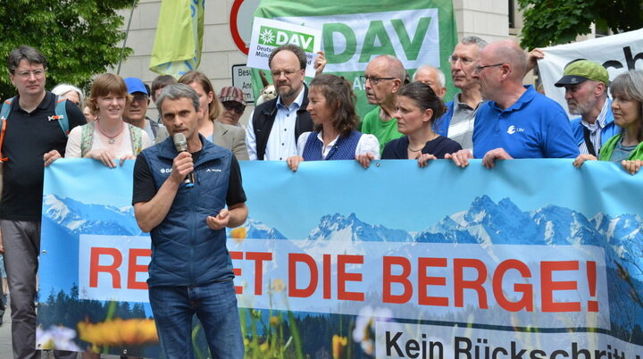 Rettet die Berge | © DAV