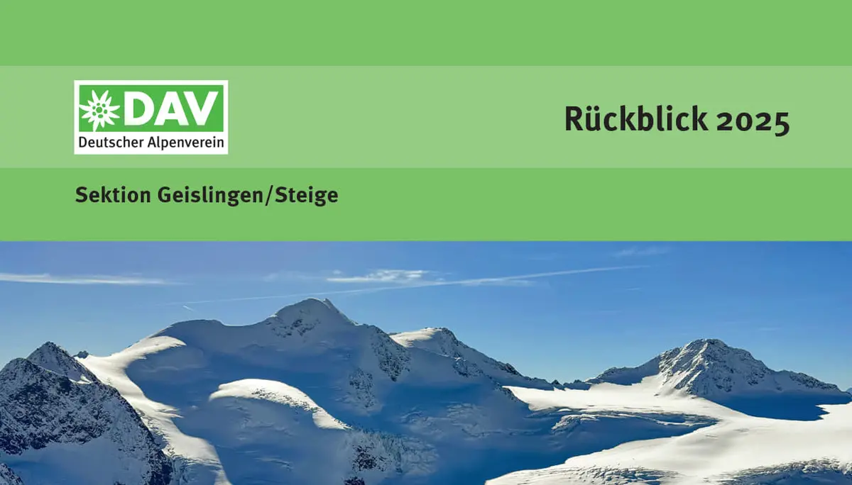 Jahresrückblick 2026 | © DAV Sektion Geislingen/Steige