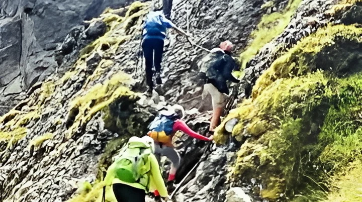 Aufstieg zum Passo San Nicolo | © Günter und Renate Rapp