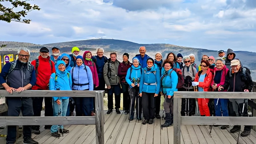 Wandergruppe auf dem Wurmberg | © Günter und Dagmar Weiler