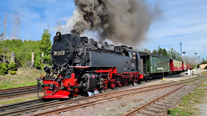 Dampfbahn am Bahnhof Schierke | © Günter und Dagmar Weiler