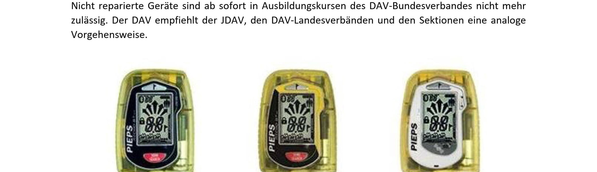 PDF Sicherheitshinweis | © DAV