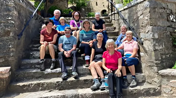 Pause auf dem Menalontrail | © Jeanette und Herbert Kiesewetter