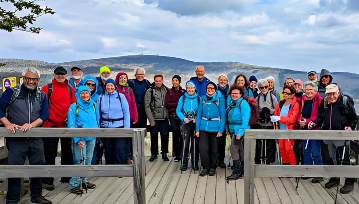 Wandergruppe auf dem Wurmberg | © Günter und Dagmar Weiler
