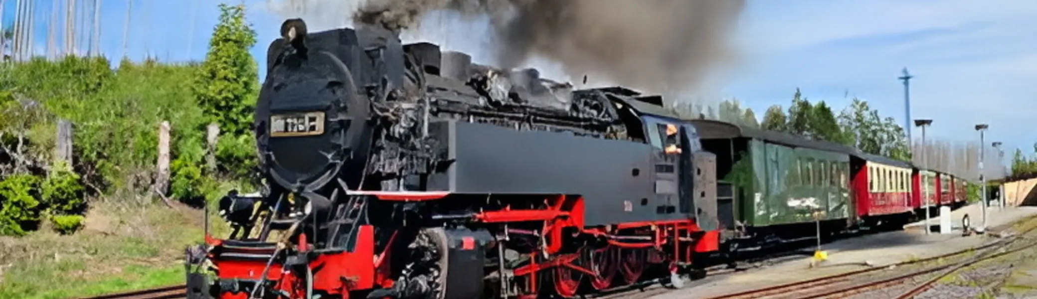 Dampfbahn am Bahnhof Schierke | © Günter und Dagmar Weiler