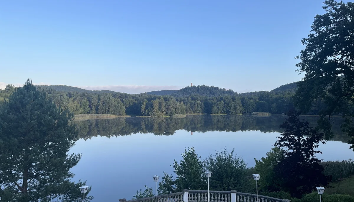 Abendstimmung am Hanauer Weiher | © Holger Homberg