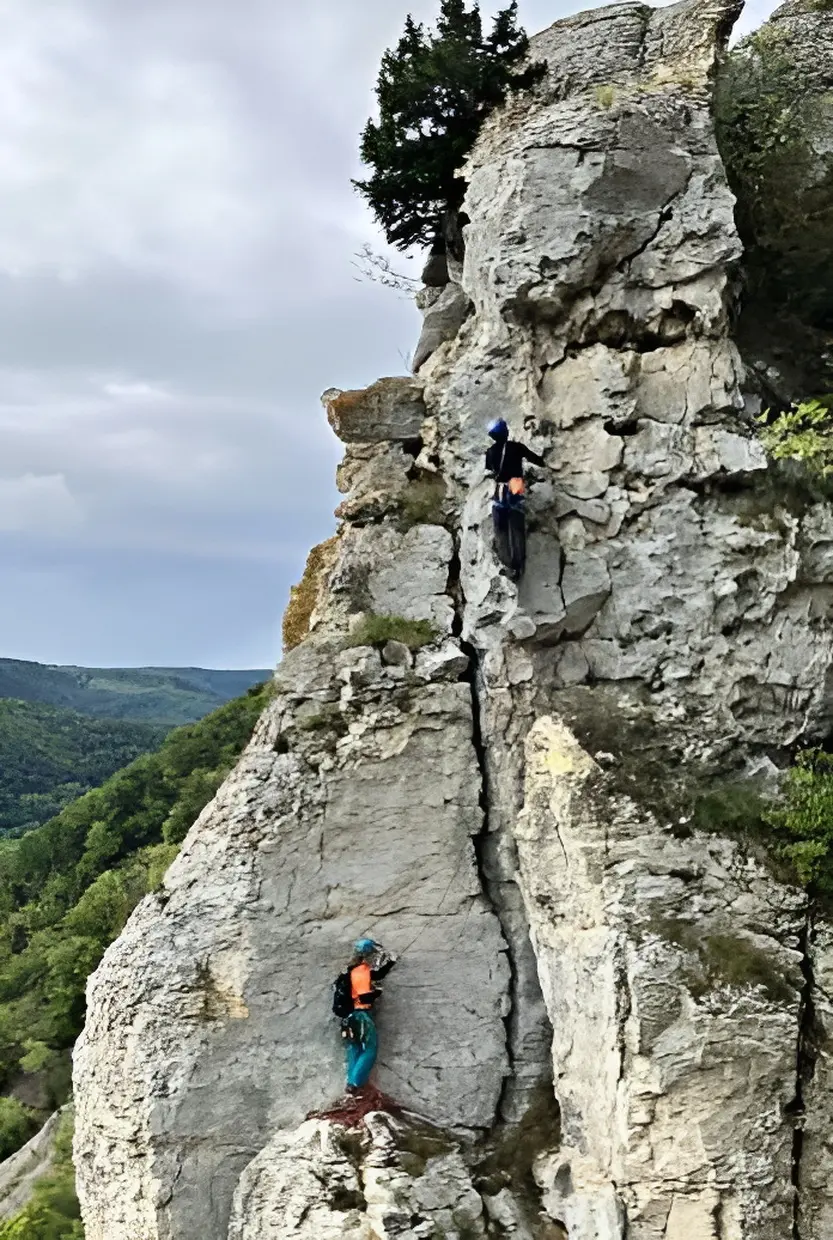 Alpines Sportklettern an den Langen Hausnern im September 2025 | © jdav