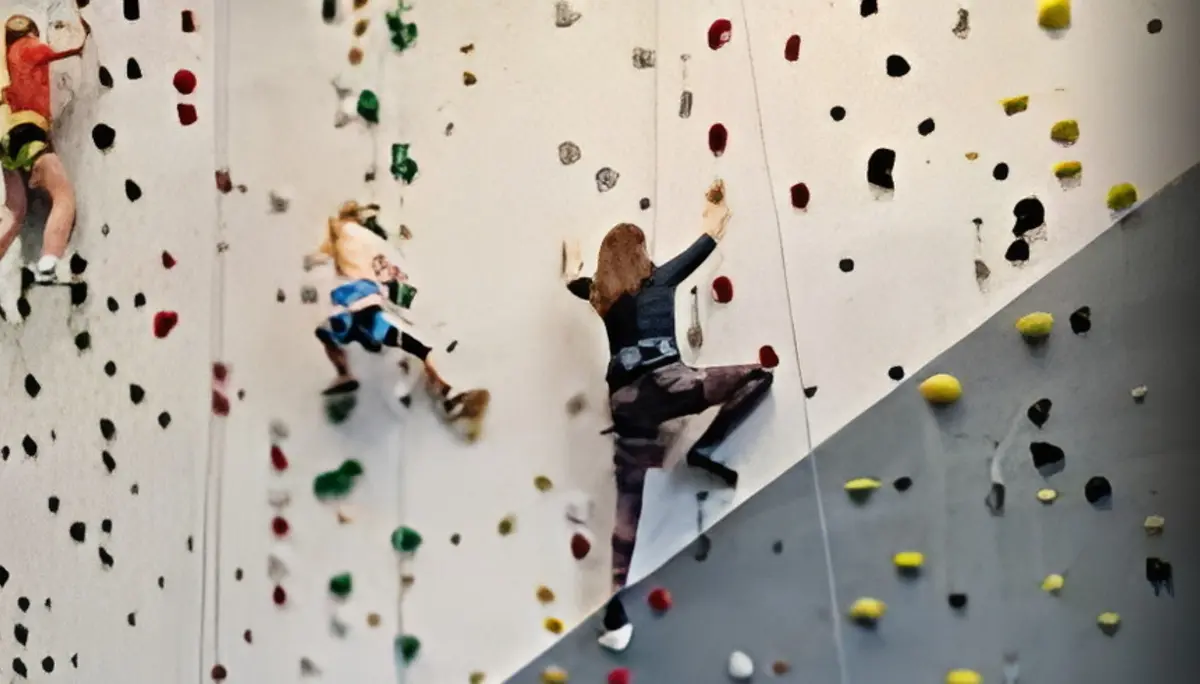 Mehrgenerationenklettern in der Kletterhalle GriP | © jdav