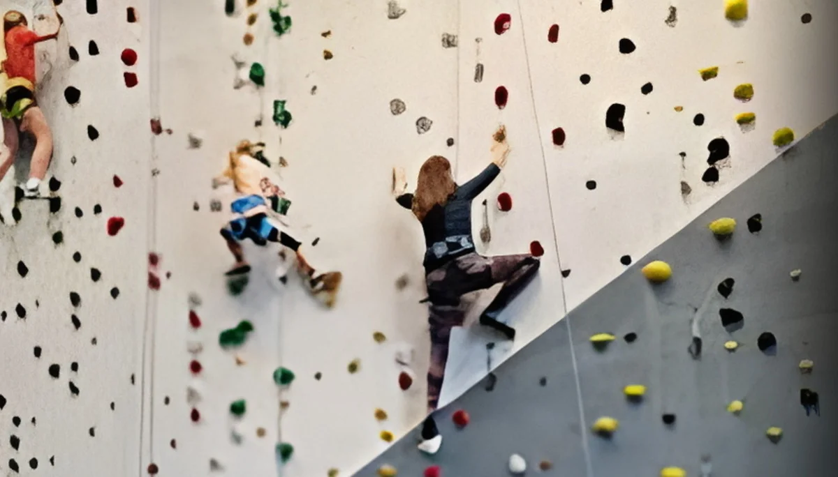 Mehrgenerationenklettern in der Kletterhalle GriP | © jdav