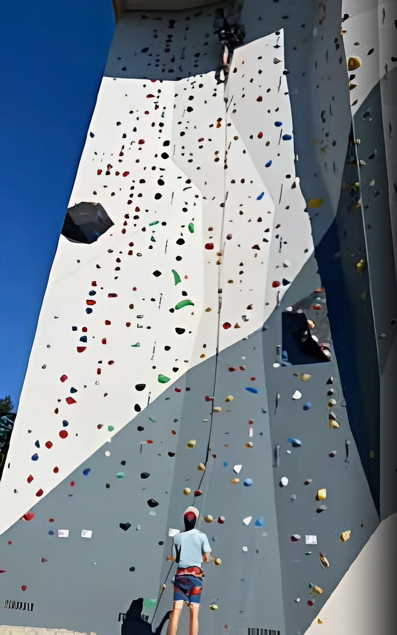 Kletteraktion in der GriP-Kletterhalle | © jdav