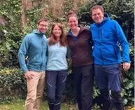 Führungsgruppe der DraußenHelden die Familien Hänle und Maurer | © Iris