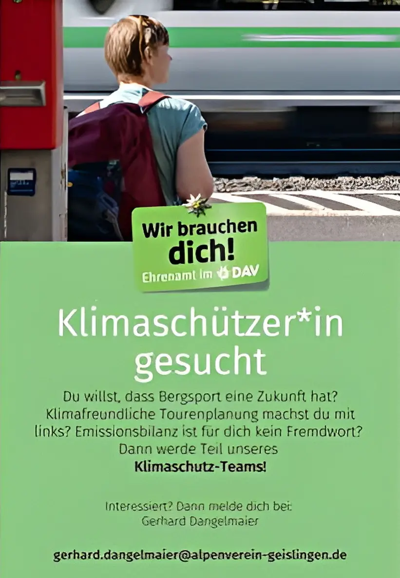 Klimaschützer*in gesucht | © Gerhard Dangelmaier