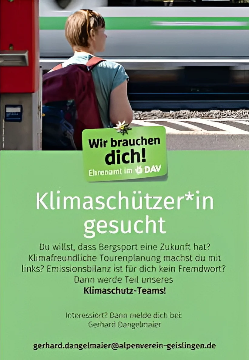Klimaschützer*in gesucht | © Gerhard Dangelmaier