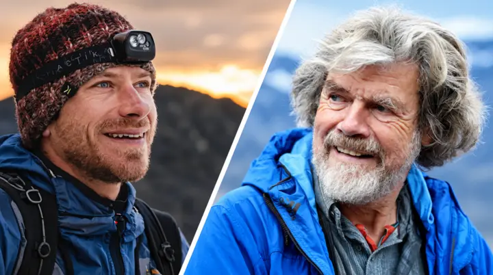 Simon und Reinhold Messner | © nau.ch
