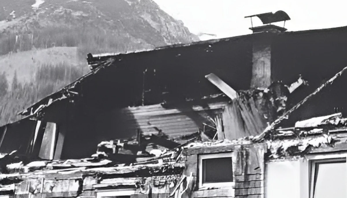 Haus Schattwald nach dem Brand | © DAV Sektion Geislingen Steige