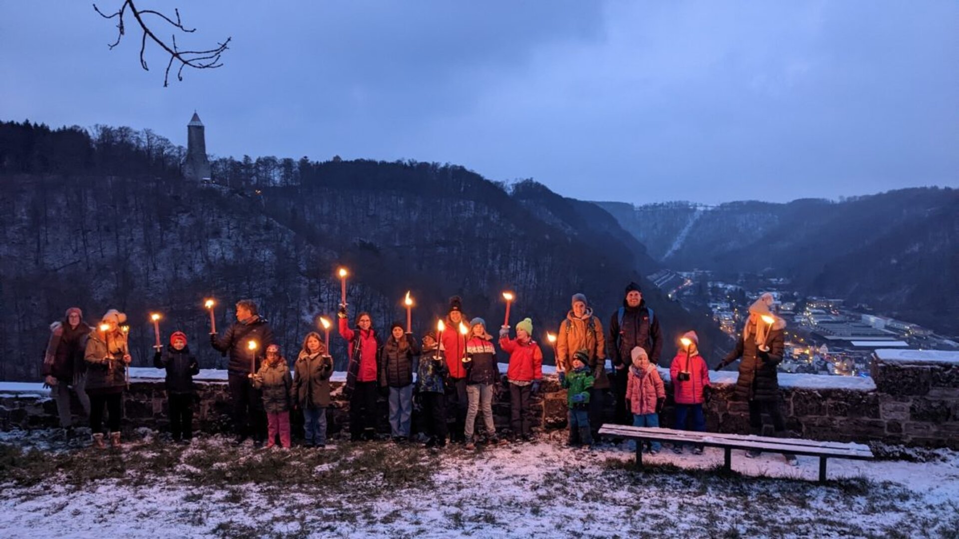 Fackelgruß | © DAV Sektion Geislingen Steige Fackelgruß | © DAV Sektion Geislingen Steige