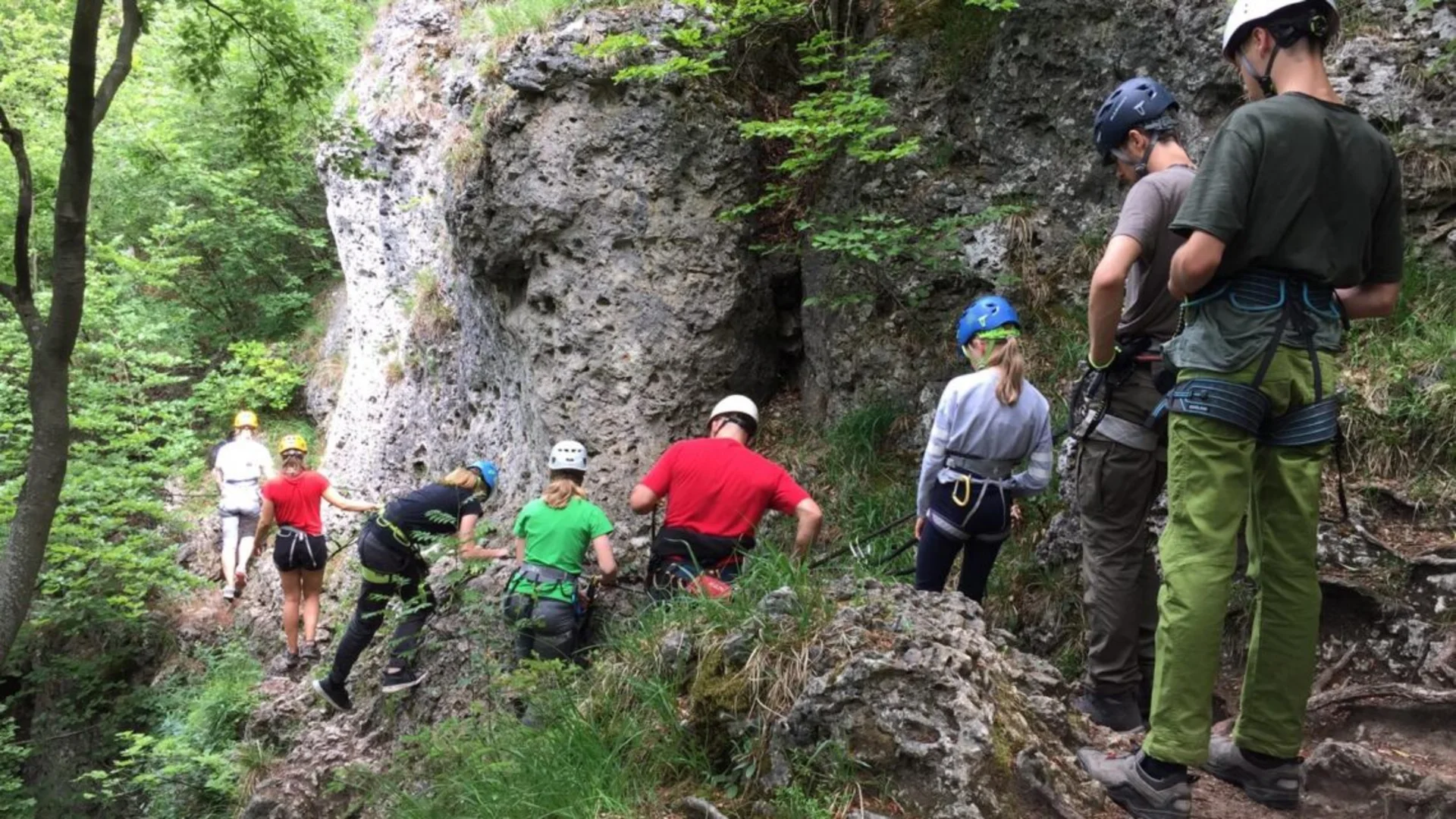 Klettern mit dem JDAV | © DAV Karlsbad
