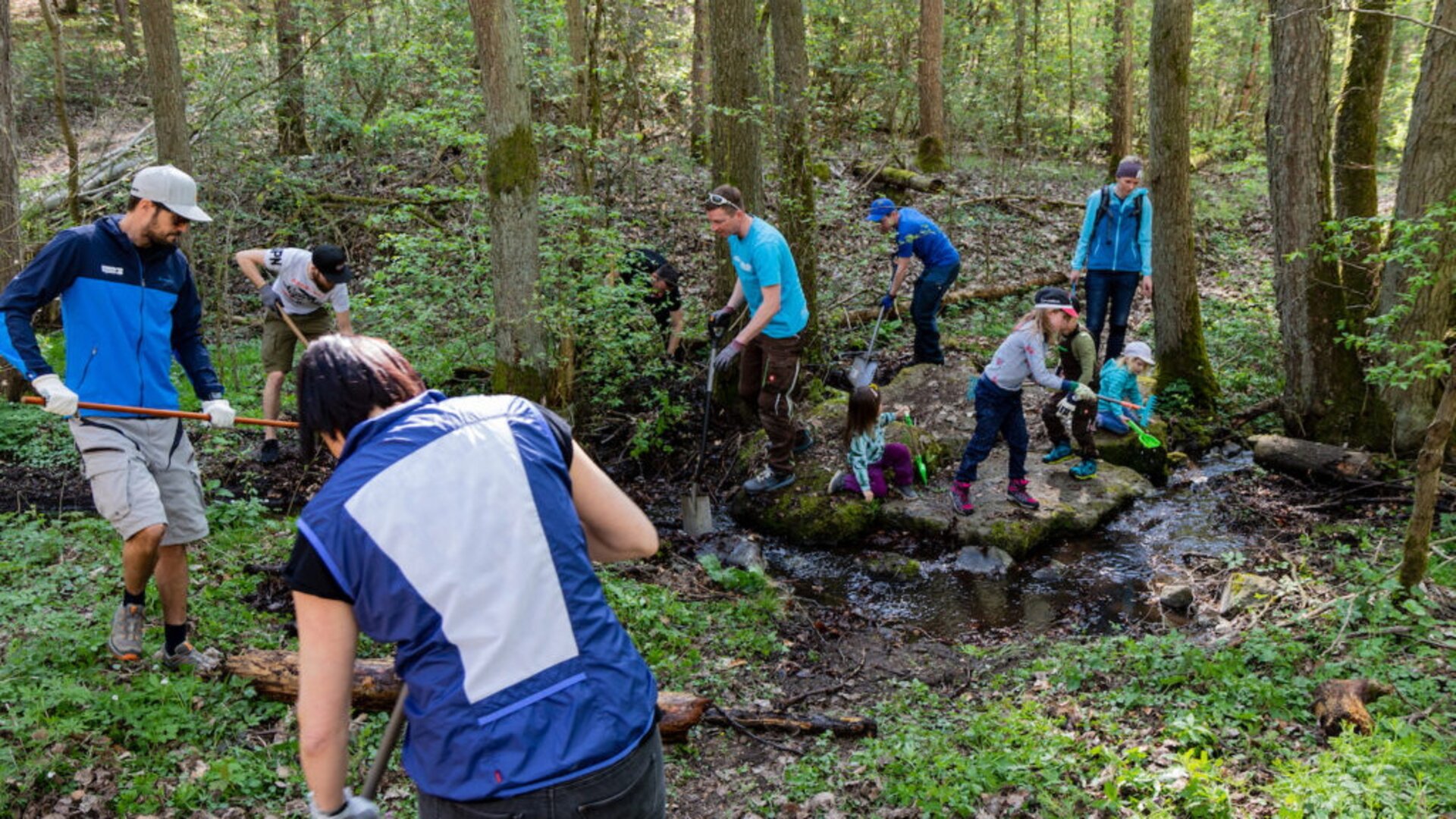 Trailpflege | © DIMB IG Kassel Trailpflege | © DIMB IG Kassel