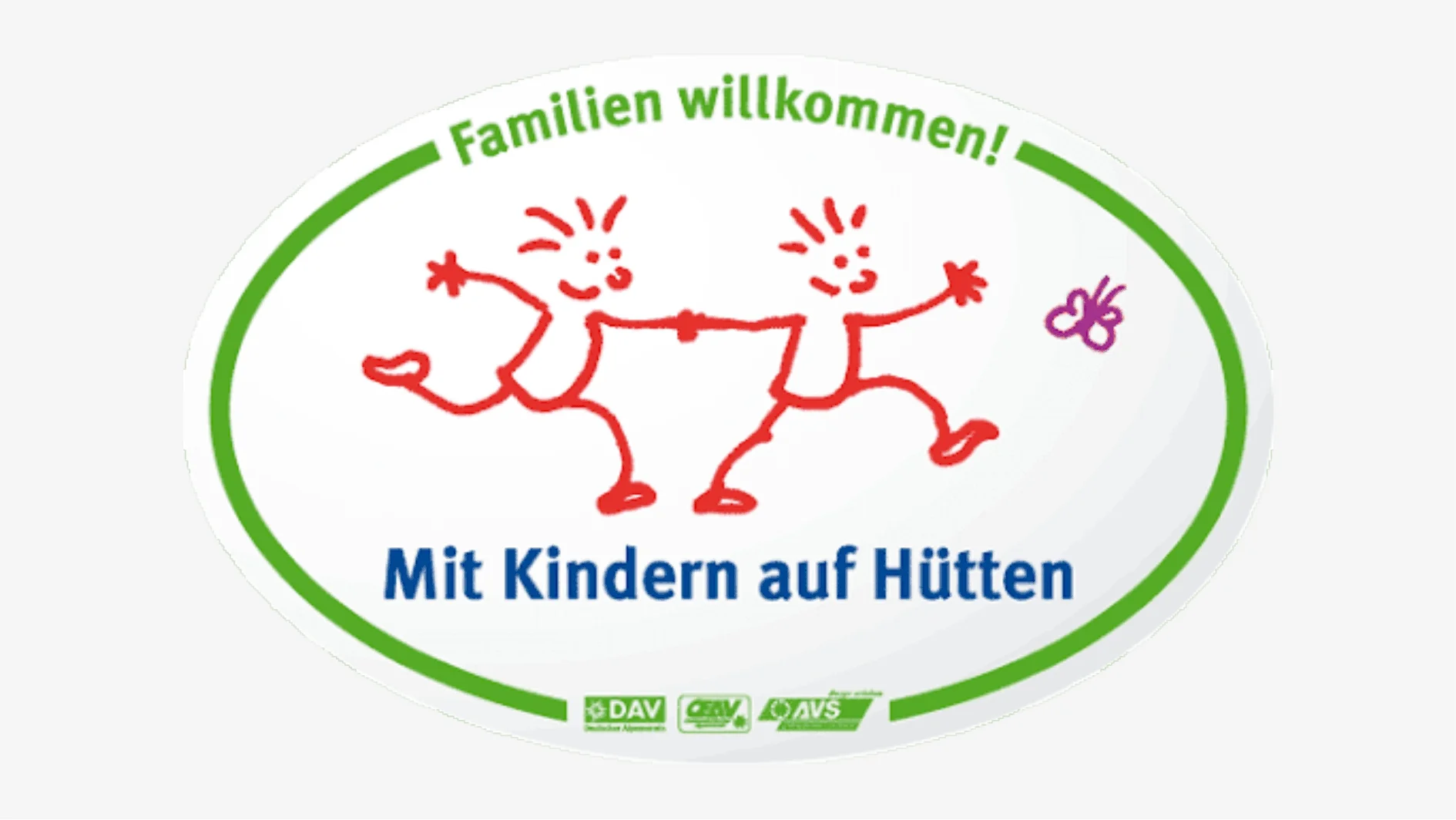 Logo Mit Kindern auf Hütten | © DAV