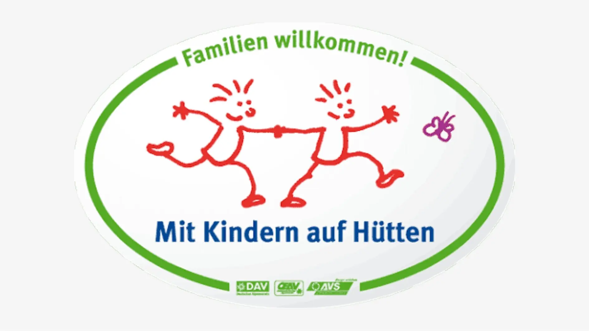 Logo Mit Kindern auf Hütten | © DAV