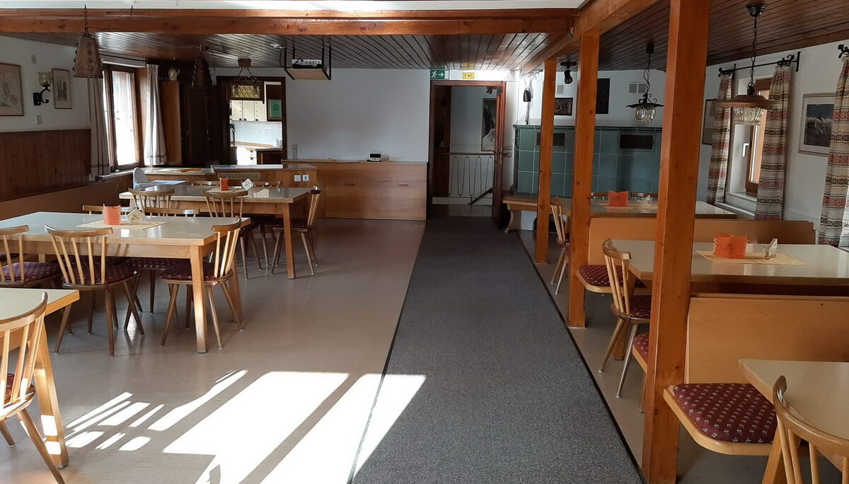 Geislinger Hütte Aufenthaltsraum | © DAV Sektion Geislingen Steige Geislinger Hütte Aufenthaltsraum | © DAV Sektion Geislingen Steige