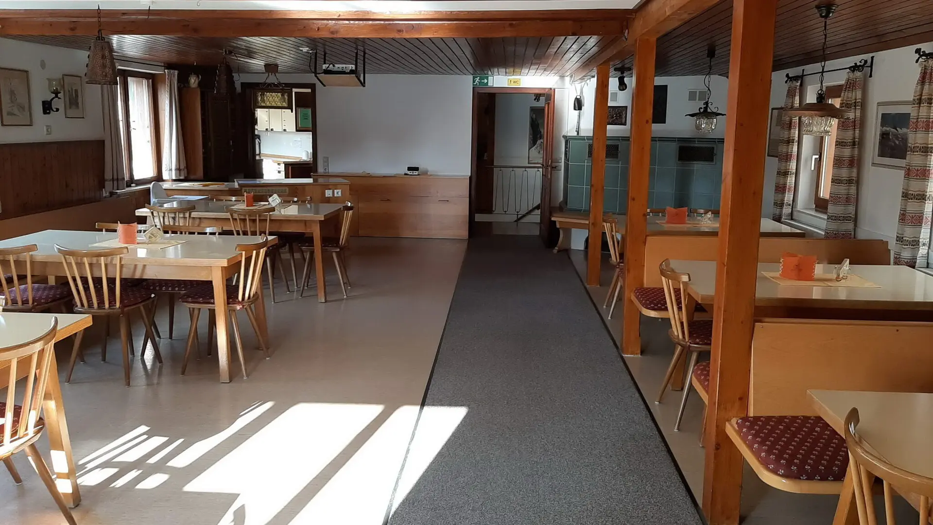 Geislinger Hütte Aufenthaltsraum | © DAV Sektion Geislingen Steige