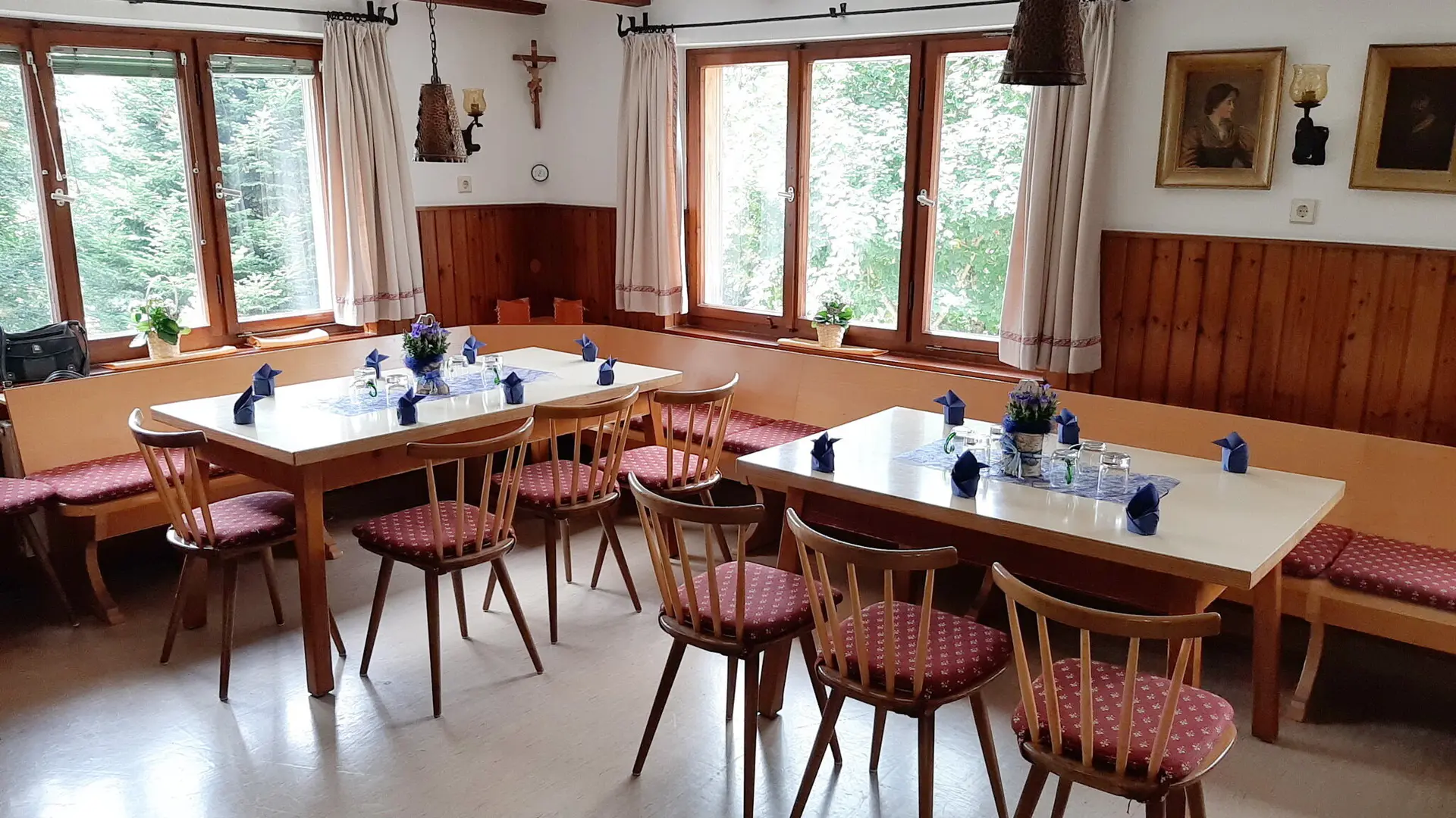 Geislinger Hütte Aufenthaltsraum | © DAV Sektion Geislingen Steige