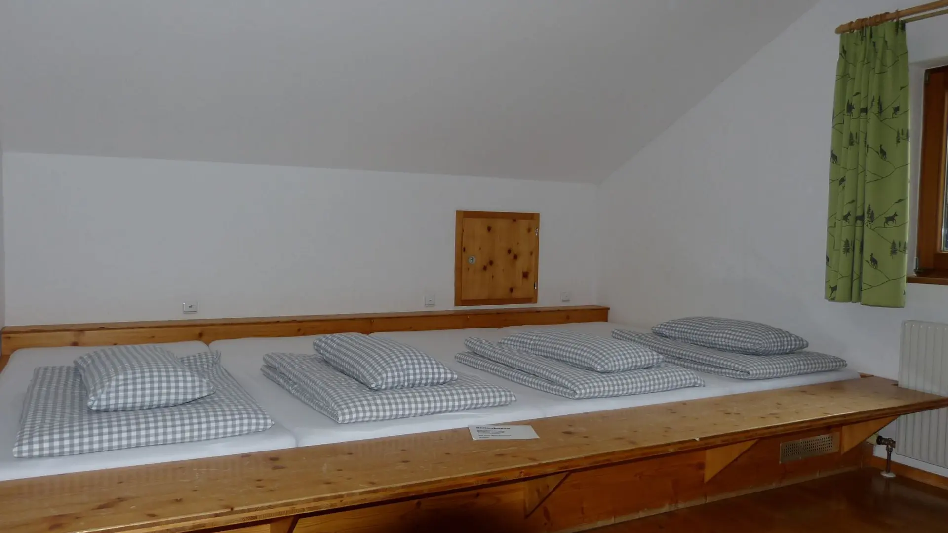 Bettenlager Haus Schattwald | © DAV Sektion Geislingen/Steige