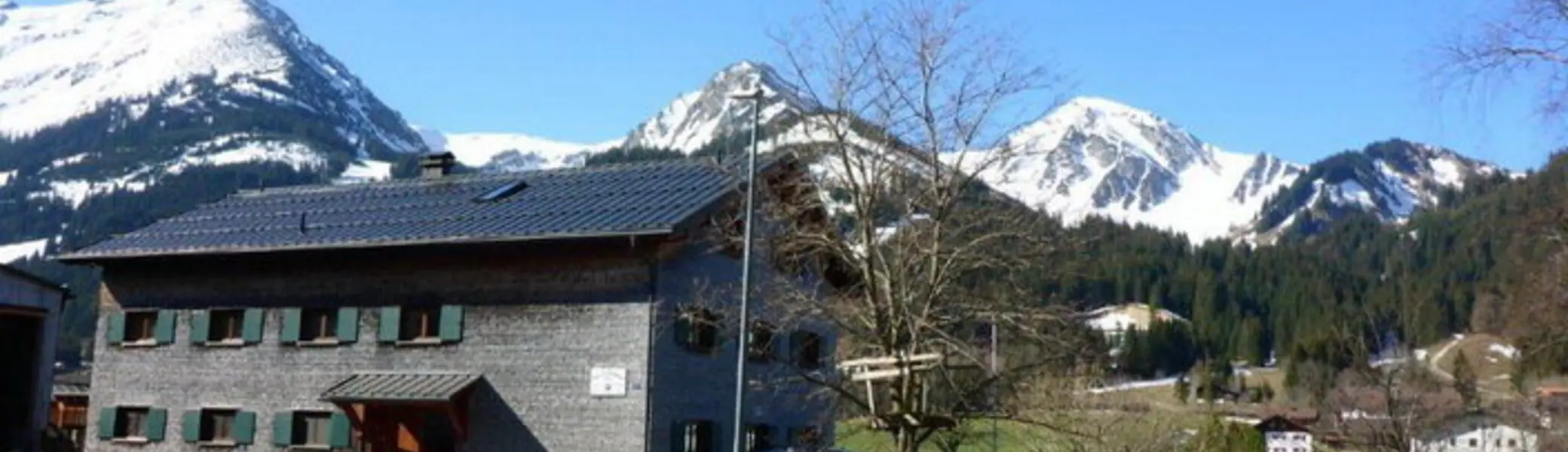 Haus Schattwald außen | © DAV Sektion Geislingen/Steige