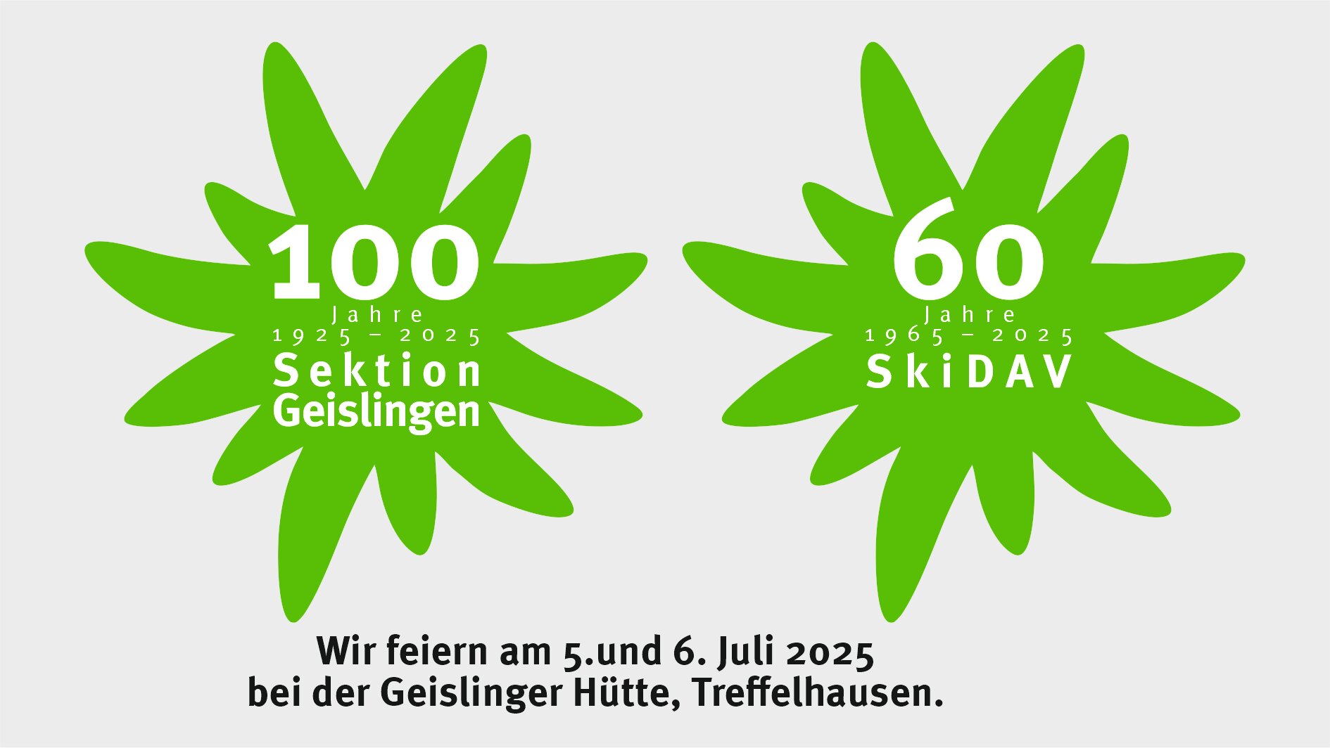 100 Jahre Sektion Geislingen und 60 Jahre SkiDAV | © HIJM