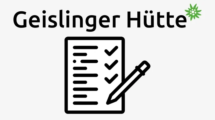 Geislinger Hütte Aufgaben | © HIJM